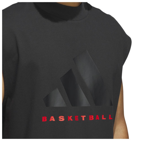 Adidas Unisex αμάνικη μπλούζα Basketball Sleeveless Tee (Gender Neutral)